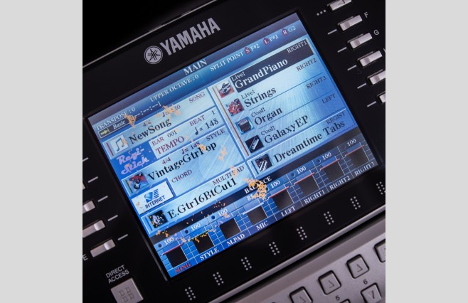 Used Yamaha Tyros 2 Keyboard With MS02 Speakers Sold As Seen Bargain Used Keyboard (SN:GBRALP01171) - Image 6